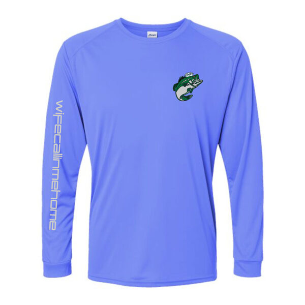 New WCMH Logo on Bimini Blue Long sleeve shirt