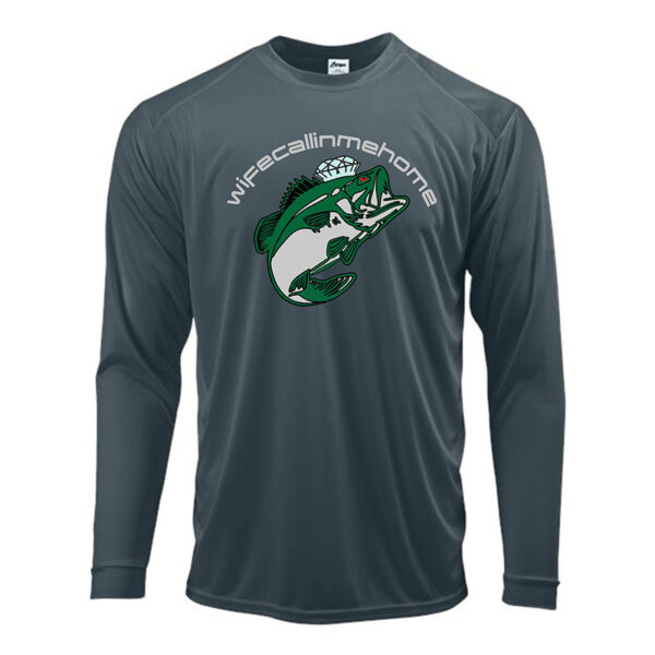 OG WCMH Logo on Graphite Long sleeve shirt