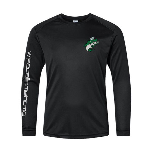 New WCMH Logo on Black Long sleeve shirt