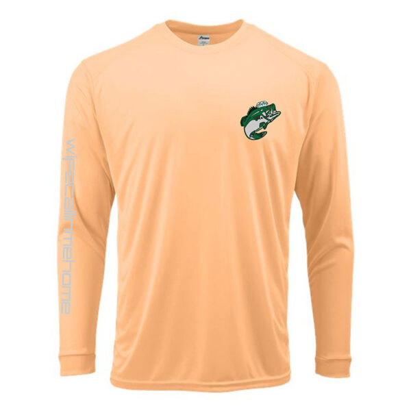 New WCMH Logo on Coral Long sleeve shirt