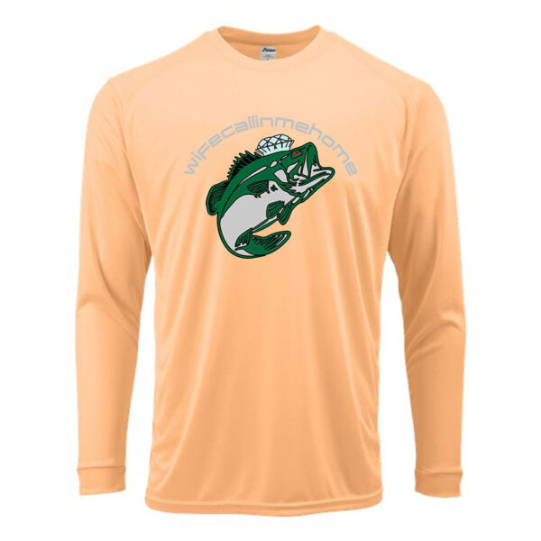 OG WCMH Logo on Coral Long sleeve shirt