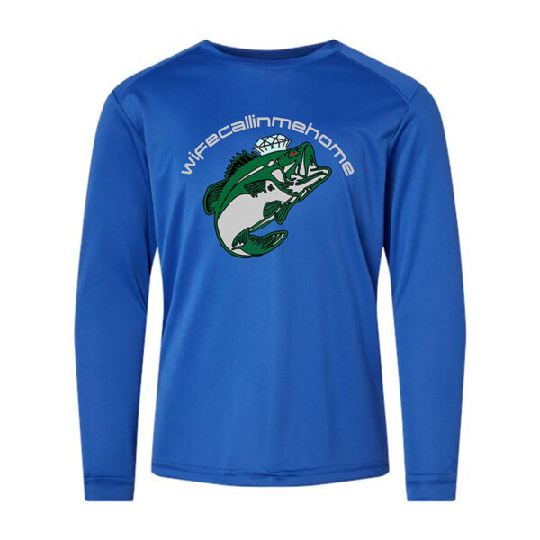 OG WCMH Logo on Royal Long sleeve shirt