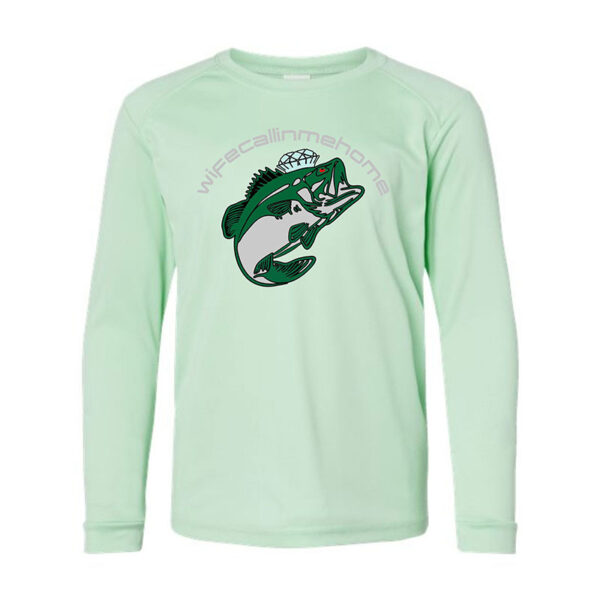 OG WCMH Logo on Mint Green Long sleeve shirt