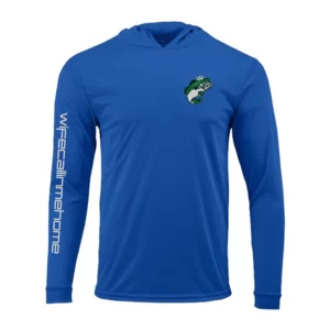New School Long Sleeve Performance Shirt with Hood